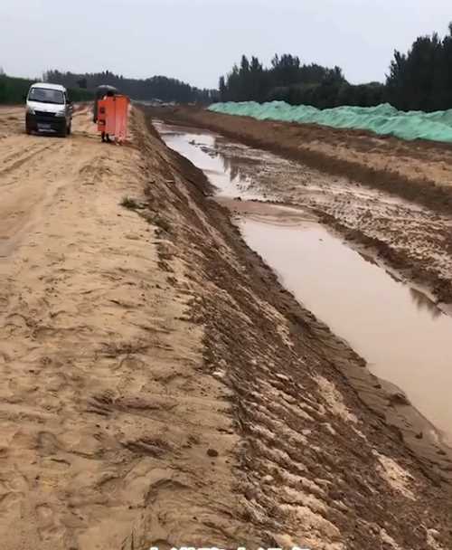 阳泉城区河道降水