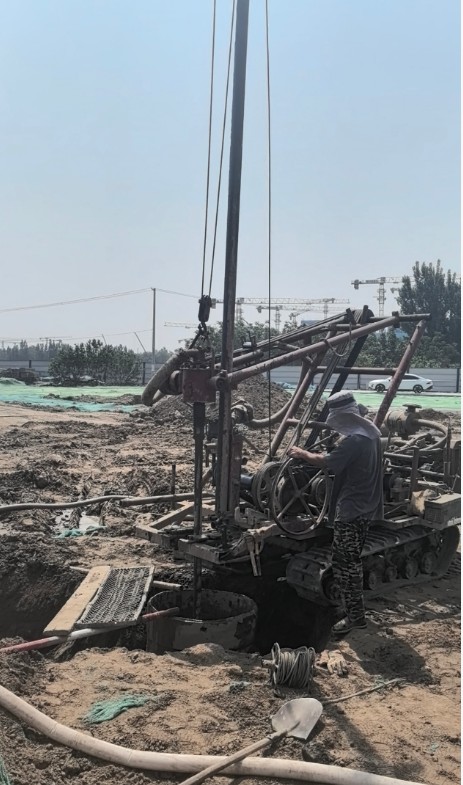 阳泉城区工地打井